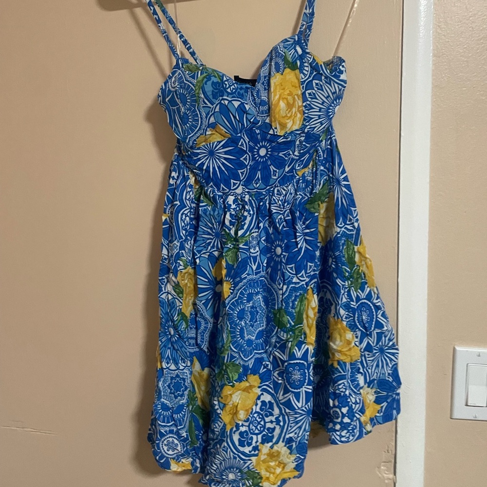 BLUE SUMMER DRESS